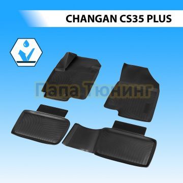 Коврики салона Rival для Changan CS35 Plus 2022-