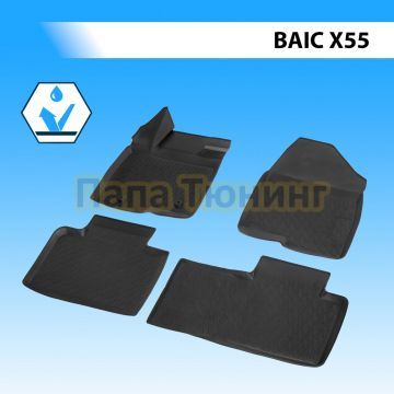 Коврики салона Rival для Baic X55 2022-