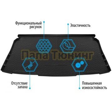 Коврик багажника Rival для Omoda S5 2022-