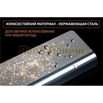 Накладки порогов AutoMax (4 шт.) для Jac JS4 2022-