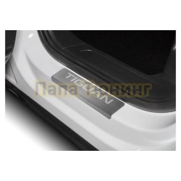 Накладки порогов AutoMax (4 шт.) для Volkswagen Tiguan 2016-