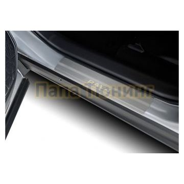 Накладки порогов AutoMax (4 шт.) для Toyota RAV4 2013-2019