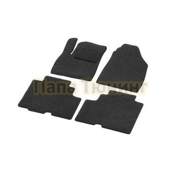 Текстильные коврики салона AutoFlex Business для Jetour X90 Plus 5 мест 2021- цвет графит