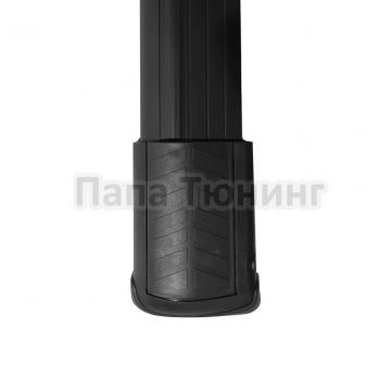 Багажная система LUX ХАНТЕР L54-B черная на классические рейлинги для Volvo XC70 III 2007-2016