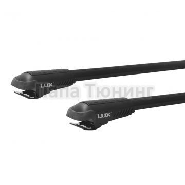 Багажная система LUX ХАНТЕР L54-B черная на классические рейлинги для Volvo XC70 III 2007-2016