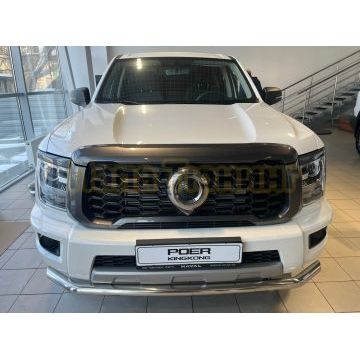 Защита переднего бампера  Папа Тюнинг d60 для Great Wall Poer KingKong 2023-