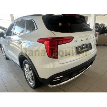 Защита заднего бампера  Папа Тюнинг d60 для Haval Jolion 2024-
