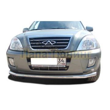 Защита переднего бампера d60 для Chery Tiggo 2005-2014