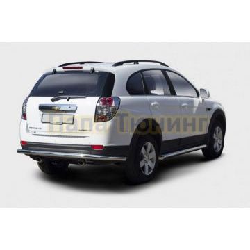 Защита задняя бампера d60 для Chevrolet Captiva 2012-