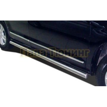 Защита штатного порога d60 для Great Wall Hover H6 2013-2015 Защита штатного порога d60 для Great Wall Hover H6 2013-2015