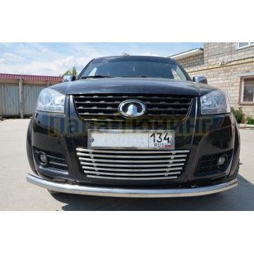 Решетка передняя d16 для Great Wall Wingle 5 2011-2015 Решетка передняя d16 для Great Wall Wingle 5 2011-2015