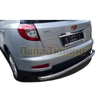 Защита заднего бампера d60 для Geely Emgrand X7 2013-2016
