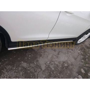 Защита штатного порога d53 для Honda CR-V 2012-2014