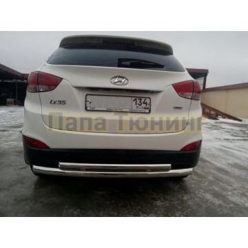 Защита заднего бампера d60/42 для Hyundai IX 35 2010-2015