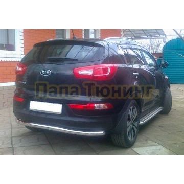 Защита заднего бампера d60 для Kia Sportage 2010-2015 Защита заднего бампера d60 для Kia Sportage 2010-2015