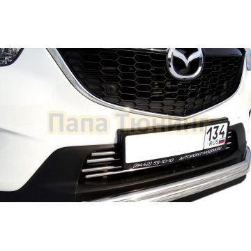 Решетка передняя d16 для Mazda СХ-5 2013-2017
