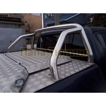 Защитные дуги d76 для Mitsubishi L200 2015-2019