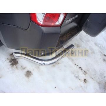 Защита заднего бампера угловая d60 для Suzuki Grand Vitara 2013-2015 Защита заднего бампера угловая d60 для Suzuki Grand Vitara 2013-2015