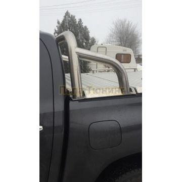 Защитные дуги в кузов на алюминиевую крышку d76 для Toyota Hilux 2018-