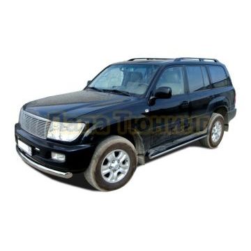 Защита штатного порога d42 для Toyota Land Cruiser 100 1998-2006 Защита штатного порога d42 для Toyota Land Cruiser 100 1998-2006