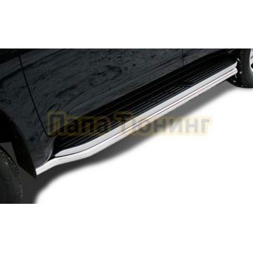 Защита штатного порога d42 для Toyota Land Cruiser Prado 150 2009-2013