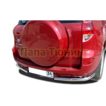Защита заднего бампера угловая d60 для Toyota RAV4 2006-2009 Защита заднего бампера угловая d60 для Toyota RAV4 2006-2009