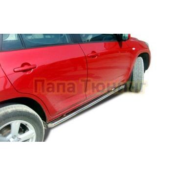Защита порога d60 для Toyota RAV4 2006-2009 Защита порога d60 для Toyota RAV4 2006-2009