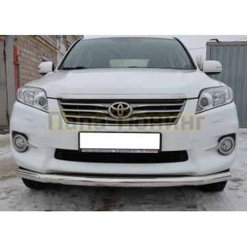 Защита переднего бампера d60 для Toyota RAV4 2010-2012
