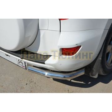 Защита заднего бампера угловая d60 для Toyota RAV4 2010-2012