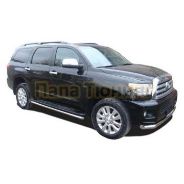 Защита переднего бампера d76 для Toyota Sequoia 2008-