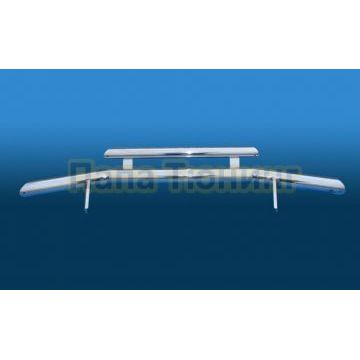 Защита переднего бампера d76/60 для Volvo XC90 2002-2006