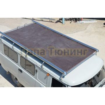 Багажник с настилом d76/25 для УАЗ 220695 2017-