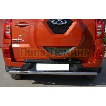 Защита заднего бампера d60 для Chery Tiggo 3 2017-
