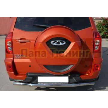 Защита заднего бампера d60 для Chery Tiggo 3 2017-