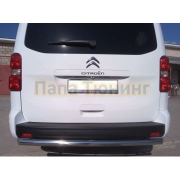 Защита задняя бампера d60 для Citroen SpaceTourer 2018-