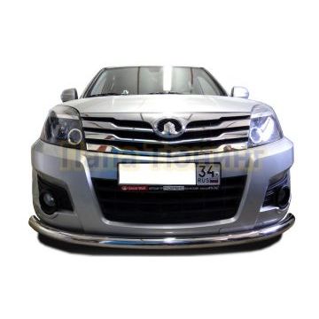 Защита переднего бампера (радиус) d60 для Great Wall Hover H3 2009-2014
