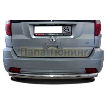 Защита заднего бампера d60 для Great Wall Hover H3 2009-2014