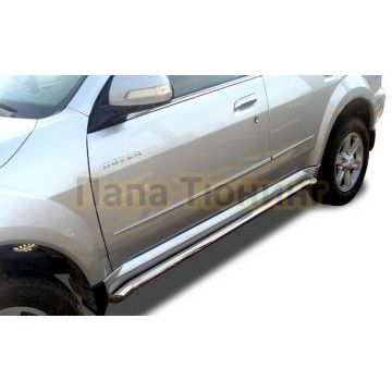 Защита штатного порога d60 для Great Wall Hover H3 2009-2014