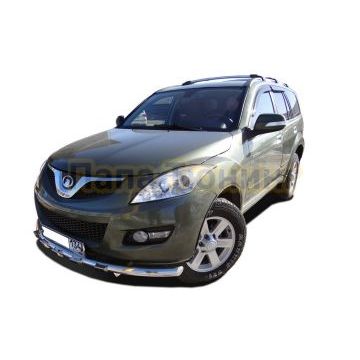 Защита переднего бампера с зубьями d60 для Great Wall Hover H5 2010-2015