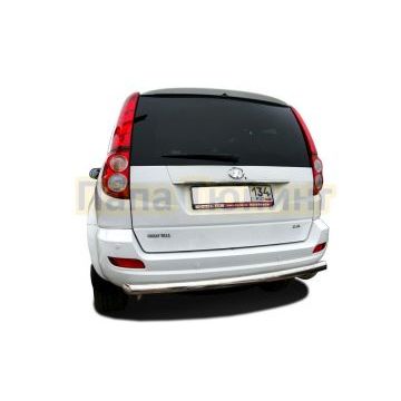 Защита заднего бампера Папа Тюнинг d60 для Haval H5 2020-2024