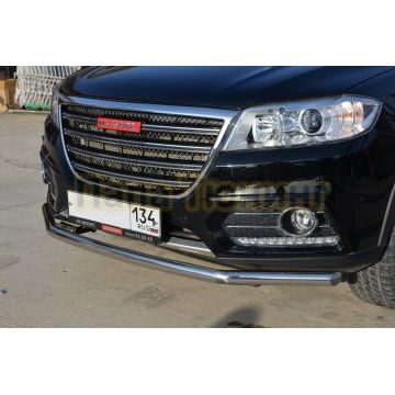 Защита переднего бампера d53 для Haval H6 2017-