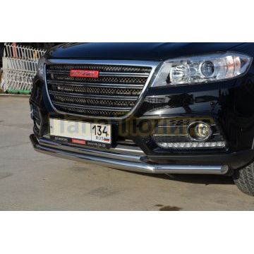 Защита переднего бампера d53/42 для Haval H6 2017-