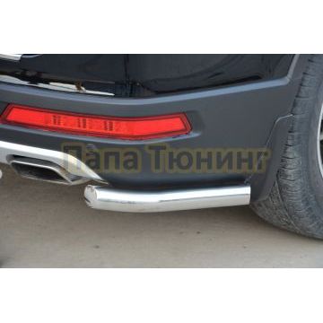 Защита заднего бампера угловая d53 для Haval H6 2017-