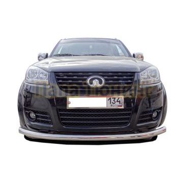 Защита переднего бампера (радиус) d60 для Great Wall Wingle 5 2011-2015 Защита переднего бампера (радиус) d60 для Great Wall Wingle 5 2011-2015