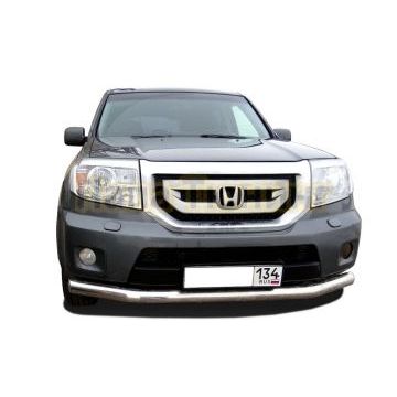 Защита переднего бампера d60 для Honda PILOT 2008-2015