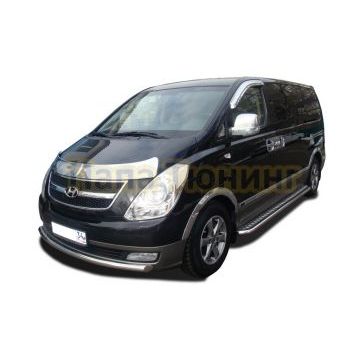 Защита переднего бампера d60 для Hyundai H-1 Grand Starex 2007-2015
