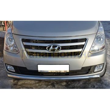 Защита переднего бампера d60 для Hyundai H-1 Grand Starex 2015-2018