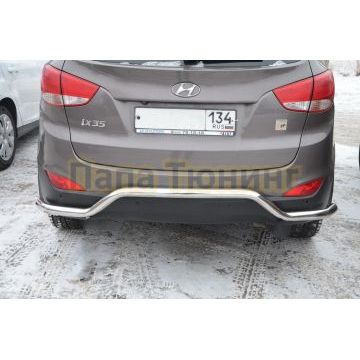 Защита заднего бампера волна d53 для Hyundai IX 35 2010-2015