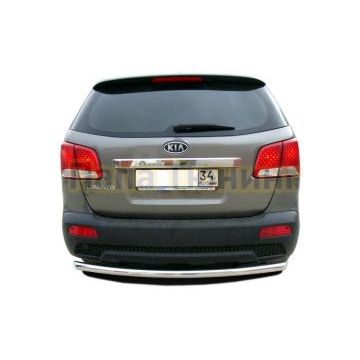 Защита заднего бампера труба (радиус) d60 для Kia Sorento 2009-2012