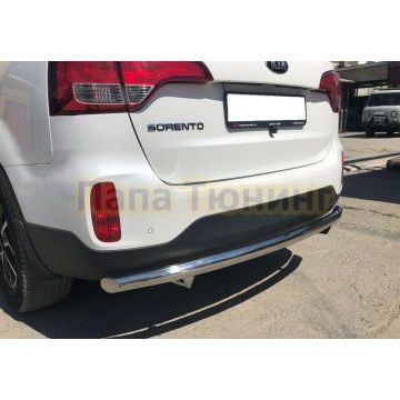 Защита заднего бампера труба d60 для Kia Sorento 2012-